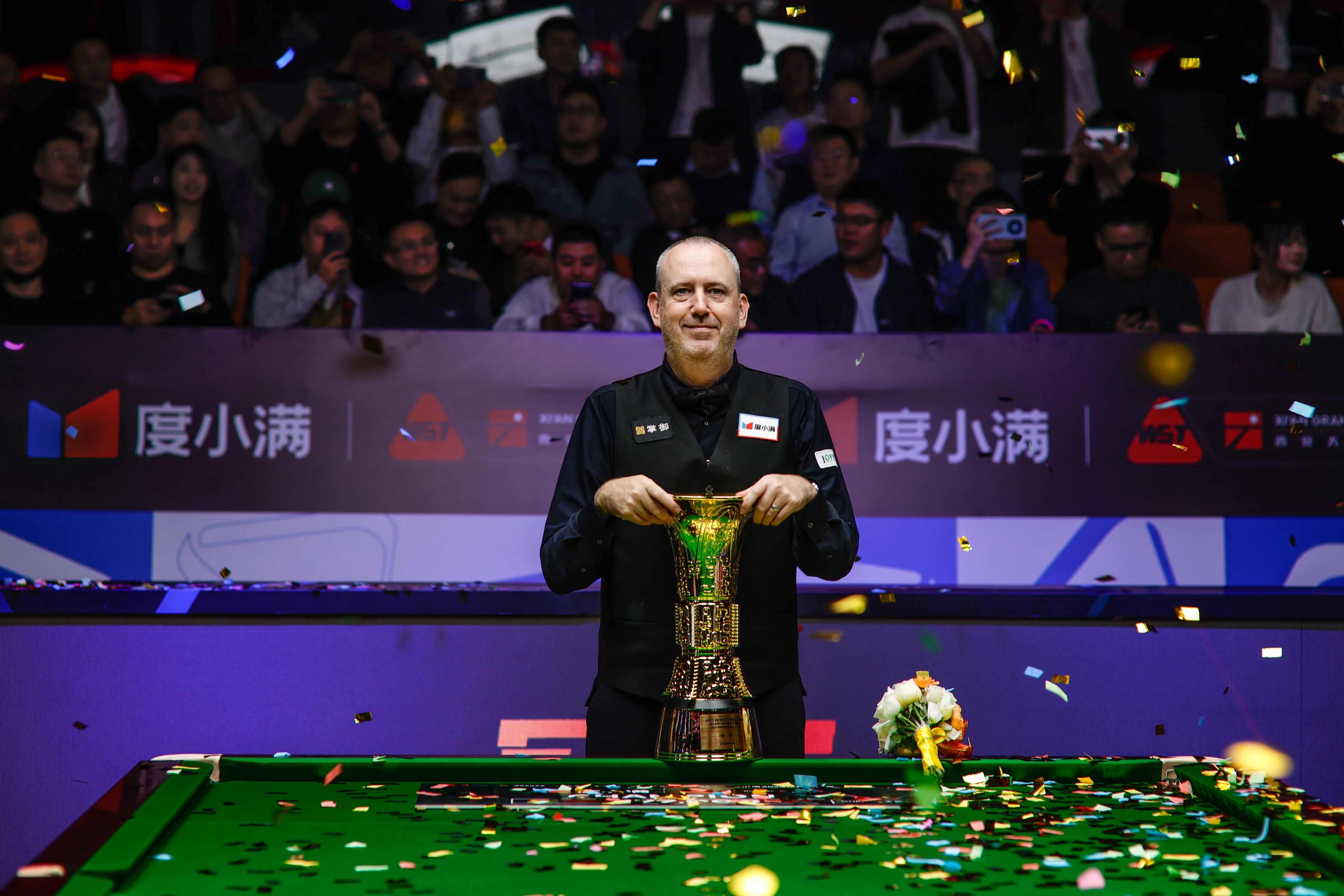 50岁马克·威廉姆斯斯诺克决赛夺冠创历史最年长