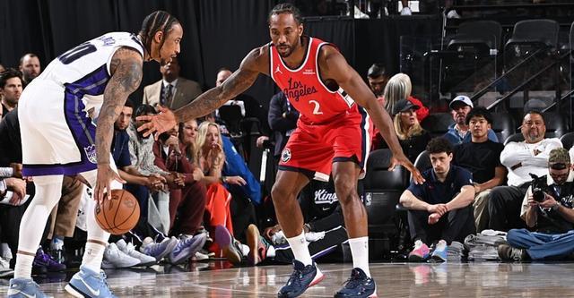 国王118-109力克快船 伦纳德末节崴脚伤退