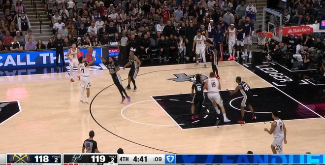 约基奇三双逆转马刺 穆雷末节狂砍30分助掘金绝