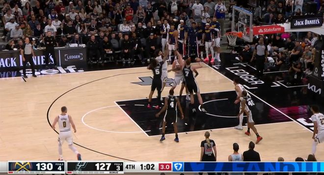 约基奇三双逆转马刺 穆雷末节狂砍30分助掘金绝