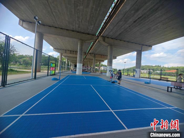 长沙加大健身场地供给：高架桥下空间改造为多